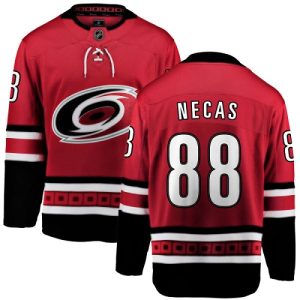 Herren Carolina Hurricanes Eishockey Trikot Martin Necas #88 Breakaway Rot Fanatics Branded Heim